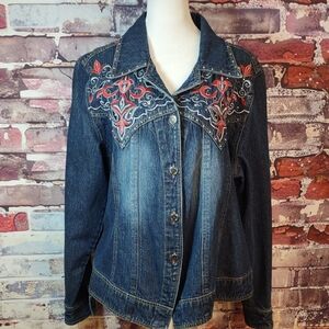 Gordon James Embellished Denim Jacket